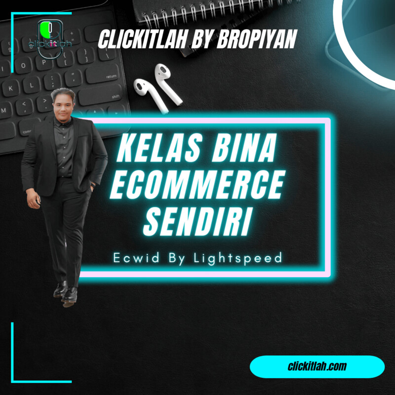 Bengkel SETUP WEBSITE E-COMMERCE