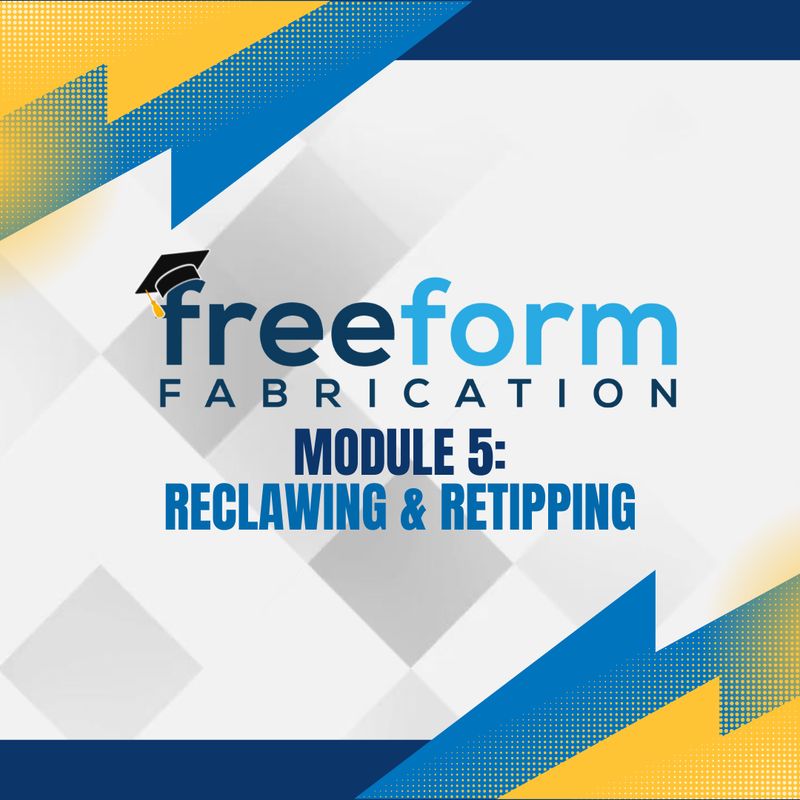 DaDo ONLINE LASER WELDING ACADEMY - Module 5 - Reclawing &amp; retipping