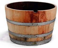 1/2  Wine Barrel Planter