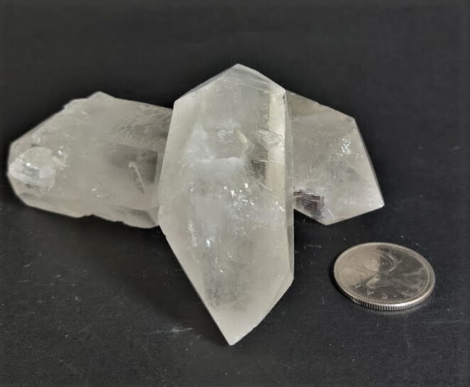 Double Terminated Quartz Crystals - Large