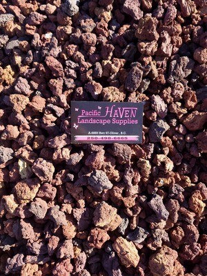 3/8&#39;&#39;-1&quot; Lava Rock - Red