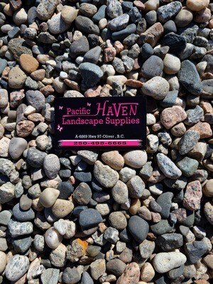 River Rock 3/4&quot; - Granite