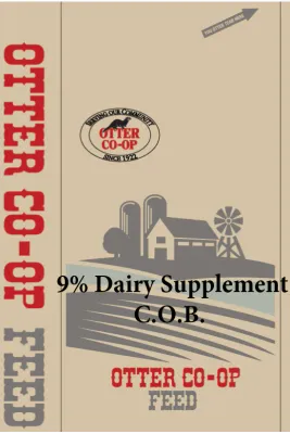 C.O.B. w/Molasses Dairy Sup. Co-op 20KG