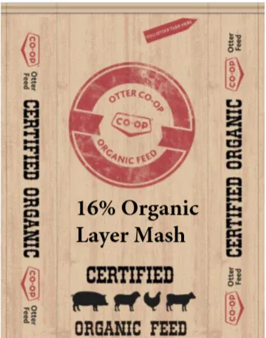 Organic Layer Mash Co-op 16% 20kg