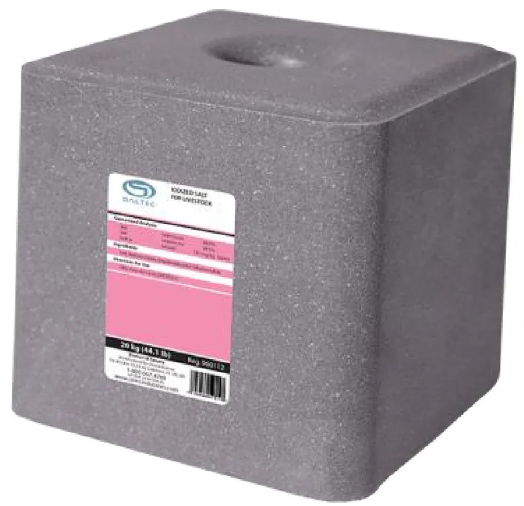 Iodized Salt Block Pink Label 20KG