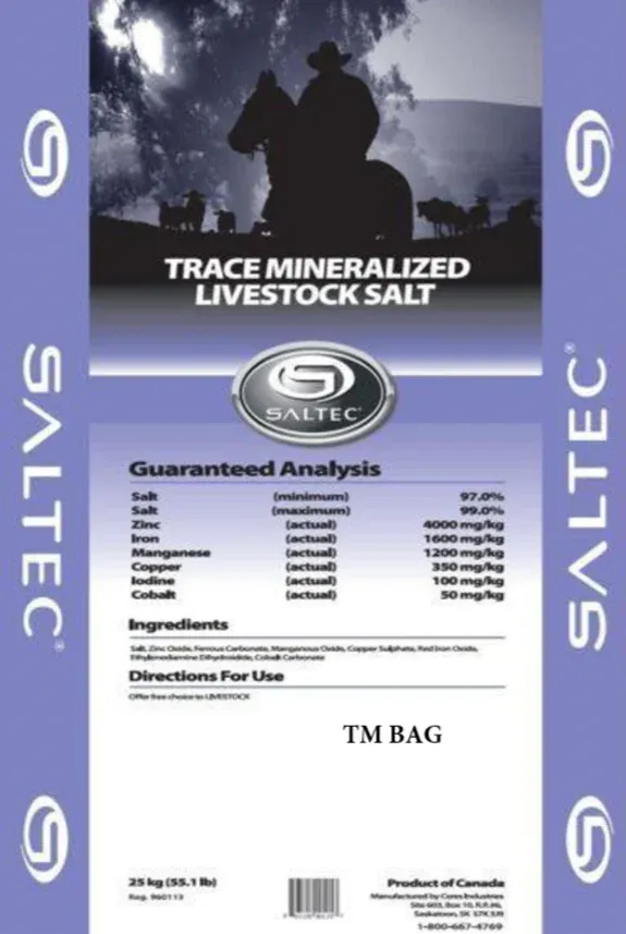 Trace Mineral Bagged Salt 25KG