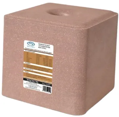Trace Mineral 120 Salt Block Brown Label 20KG