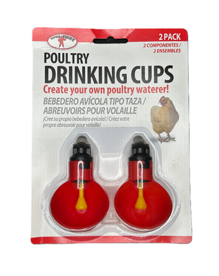 Waterer Drinking Cup 2pk
