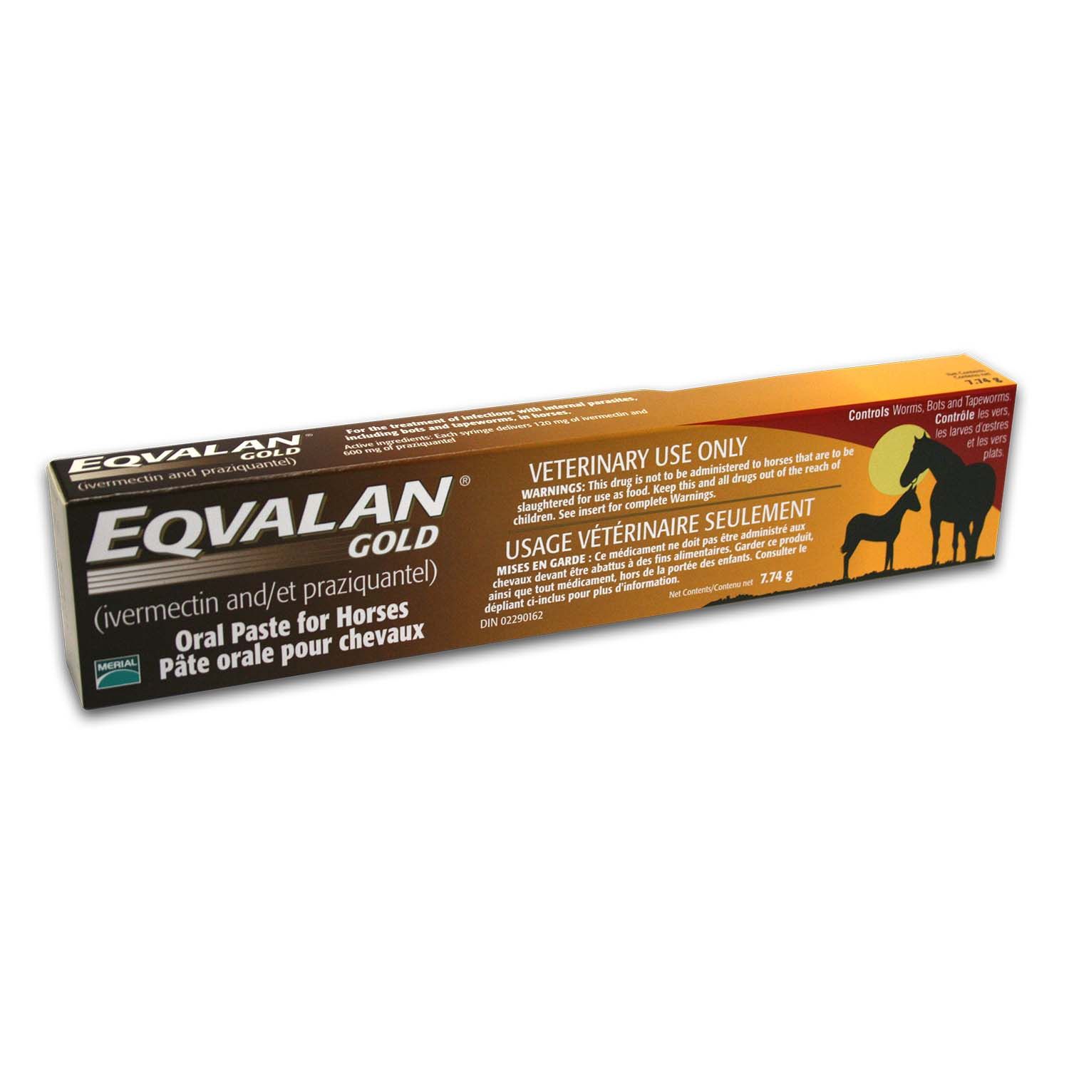 Dewormer - Eqvalan Gold Oral Paste