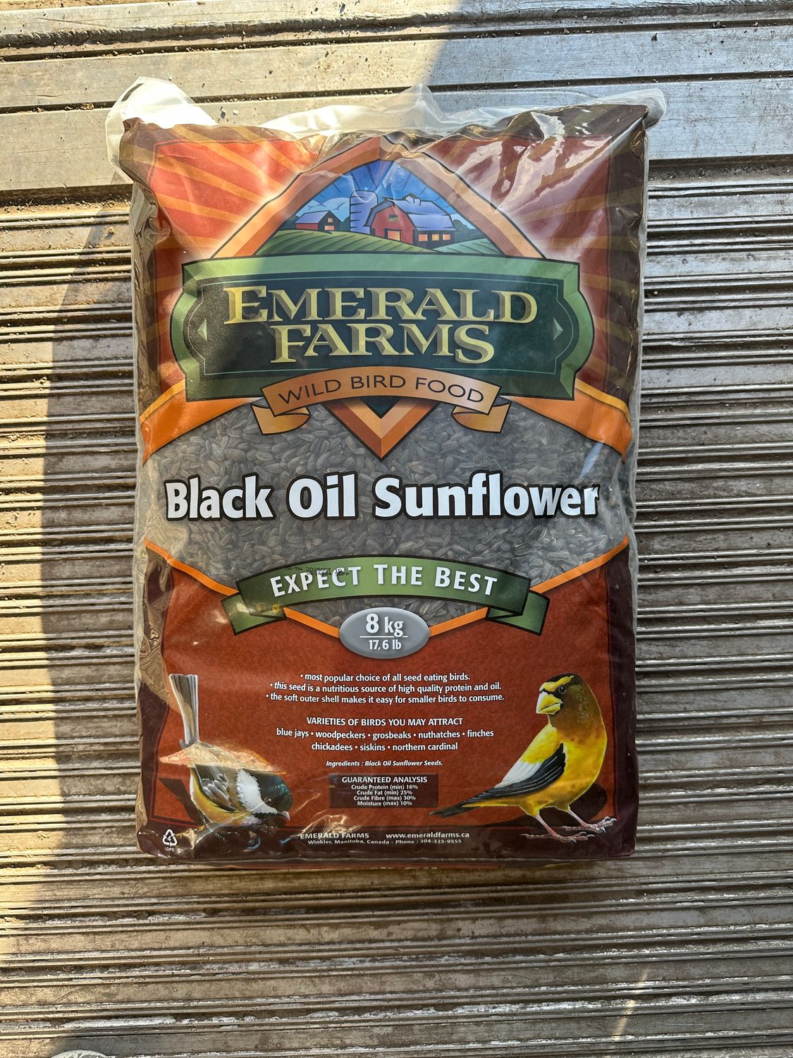 Sunflower Black Oil 8KG