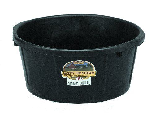 Feed Pan Rubber 6.5 Gallon. NO Handles