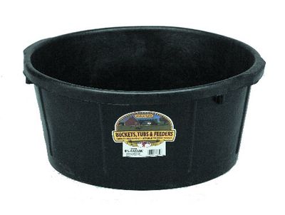 Feed Pan Rubber 6.5 Gallon. NO Handles