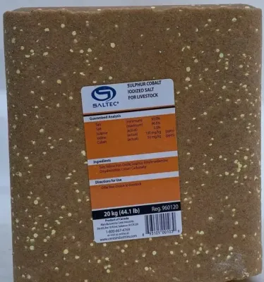 Sulphur Coblat Block Salt Orange 20KG