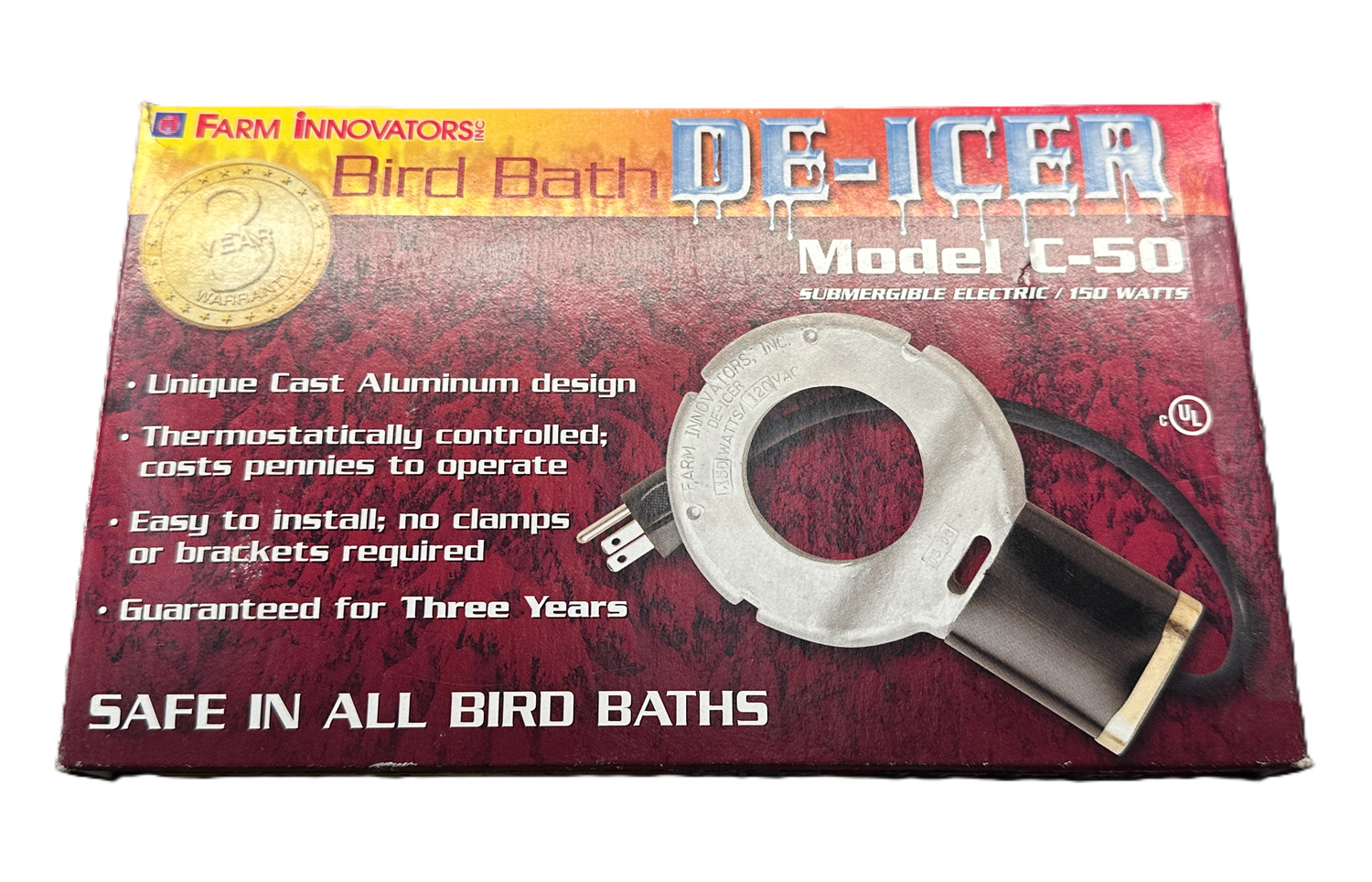 SUBMERSIBLE BIRDBATH 150W