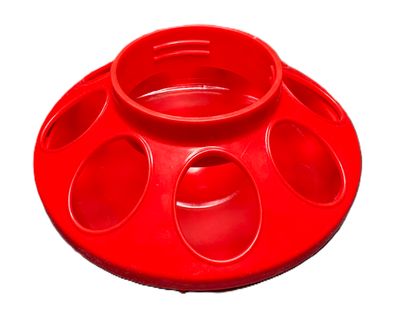 Feeder Plastic Base - Red 1QRT 690