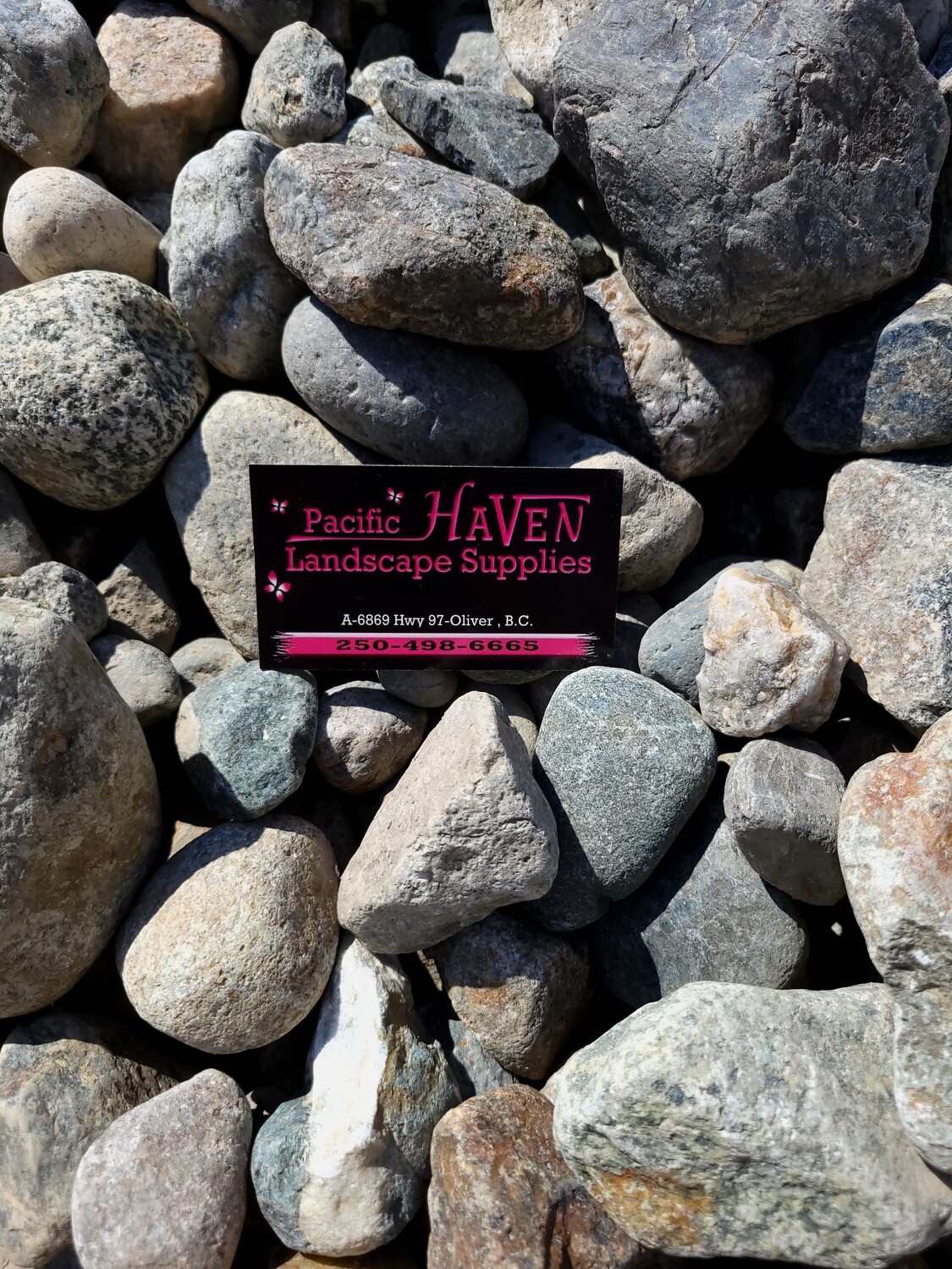 River Rock 2'' Plus - BULK Granite