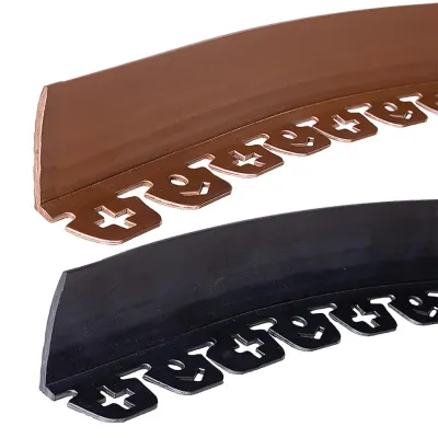 VV TALL FLAT EDGE BLK 20'