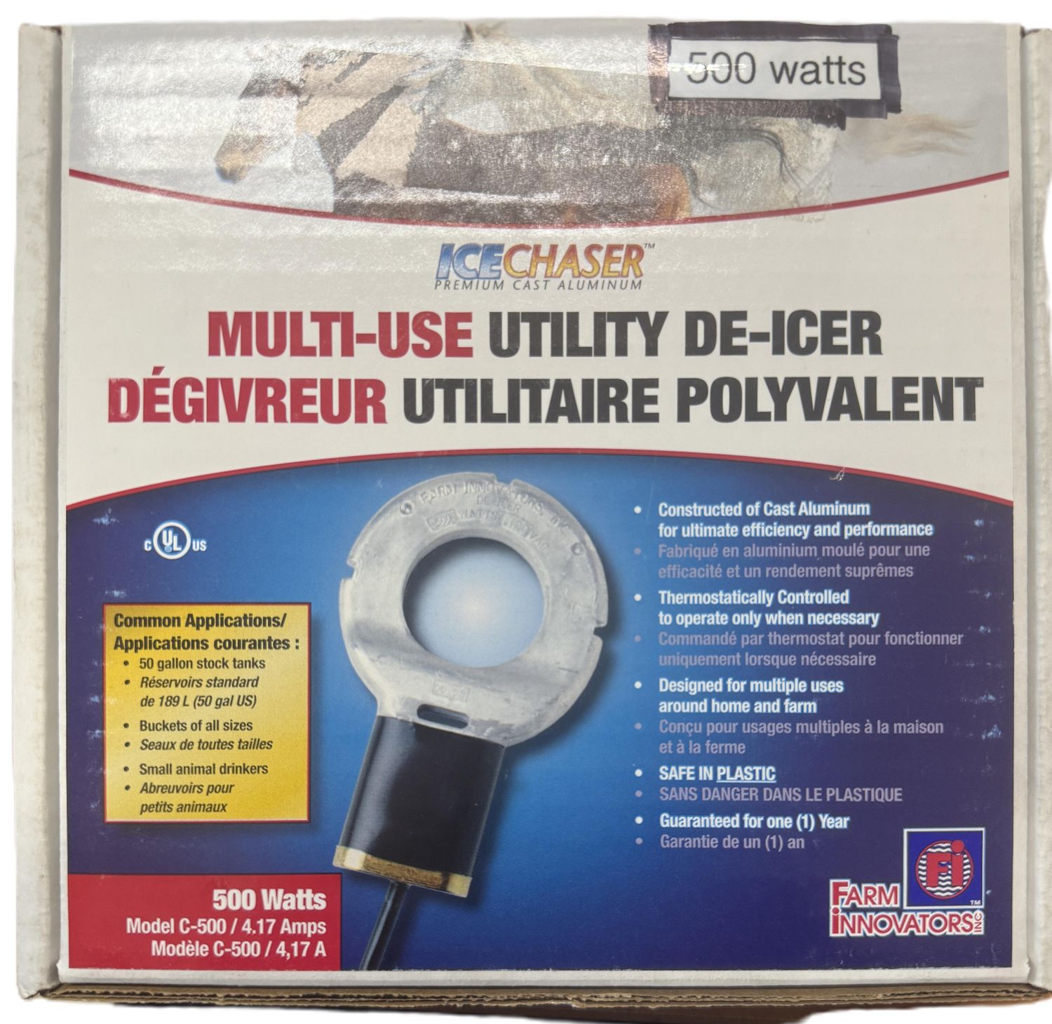 UTLITY DEICER 500W