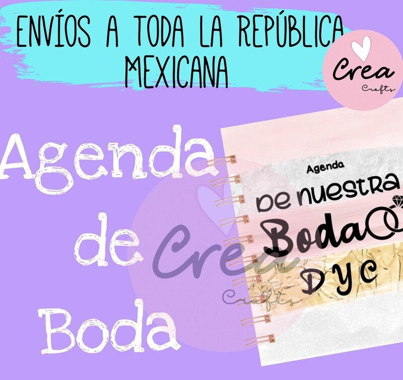 AGENDA ORGANIZACIÓN DE BODA