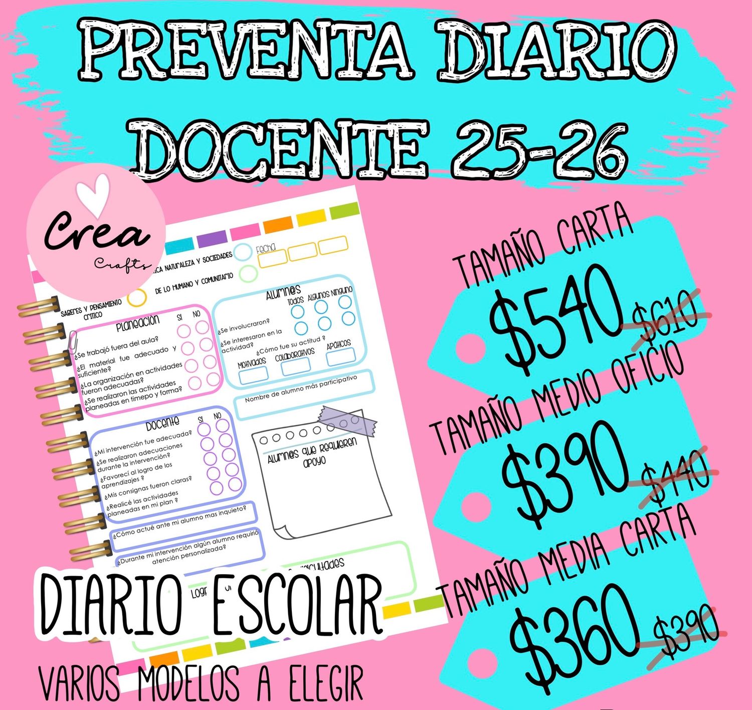 DIARIO Ó BITÁCORA PARA DOCENTE 2025-2026
