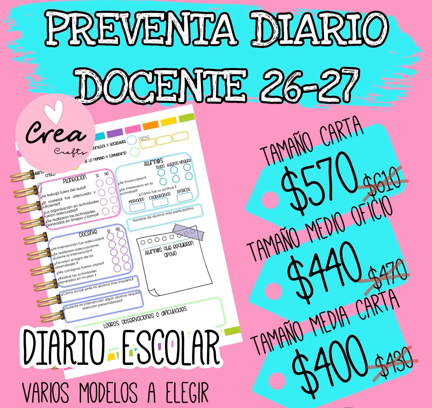 DIARIO Ó BITÁCORA PARA DOCENTE 2025-2026