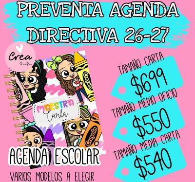 AGENDA DIRECTIVA 2026-2027