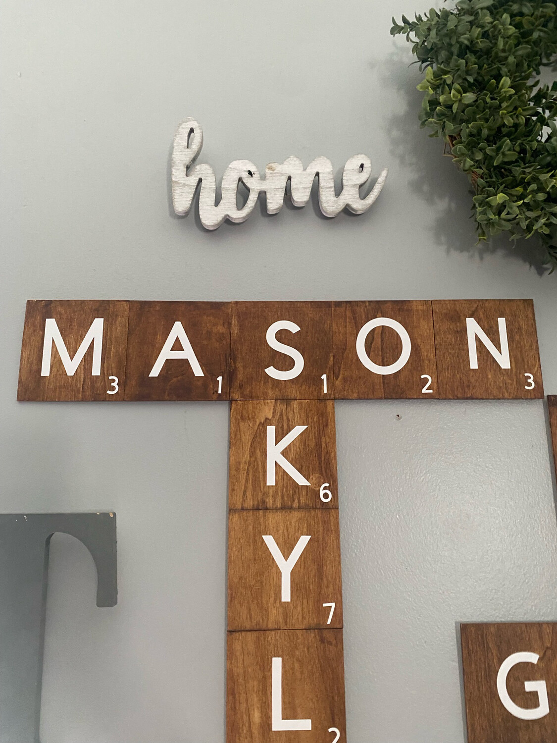 Family Scrabble Wall Tiles