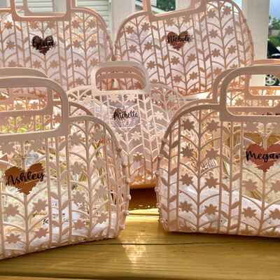 Personalized Retro Jelly Bags