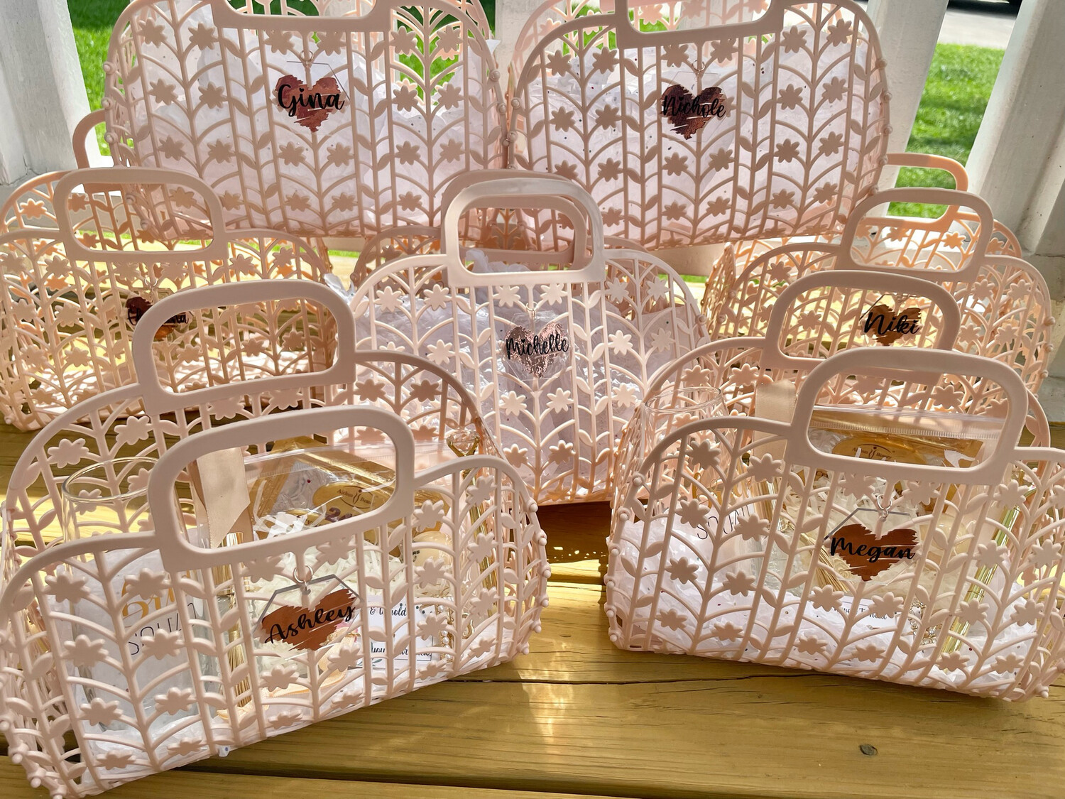 Personalized Retro Jelly Bags