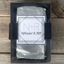 Groom’s GIFT BOX // Tie Clip, Money Clip &amp; Dress Socks