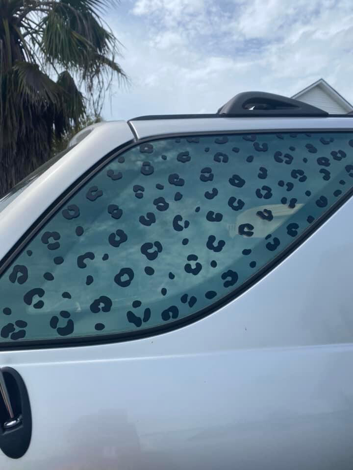 Leopard Spots Car Decal Sheets