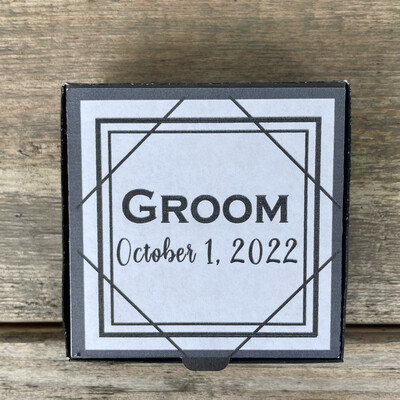 Groom's Gift Box // Tie Clip &amp; Money Clip