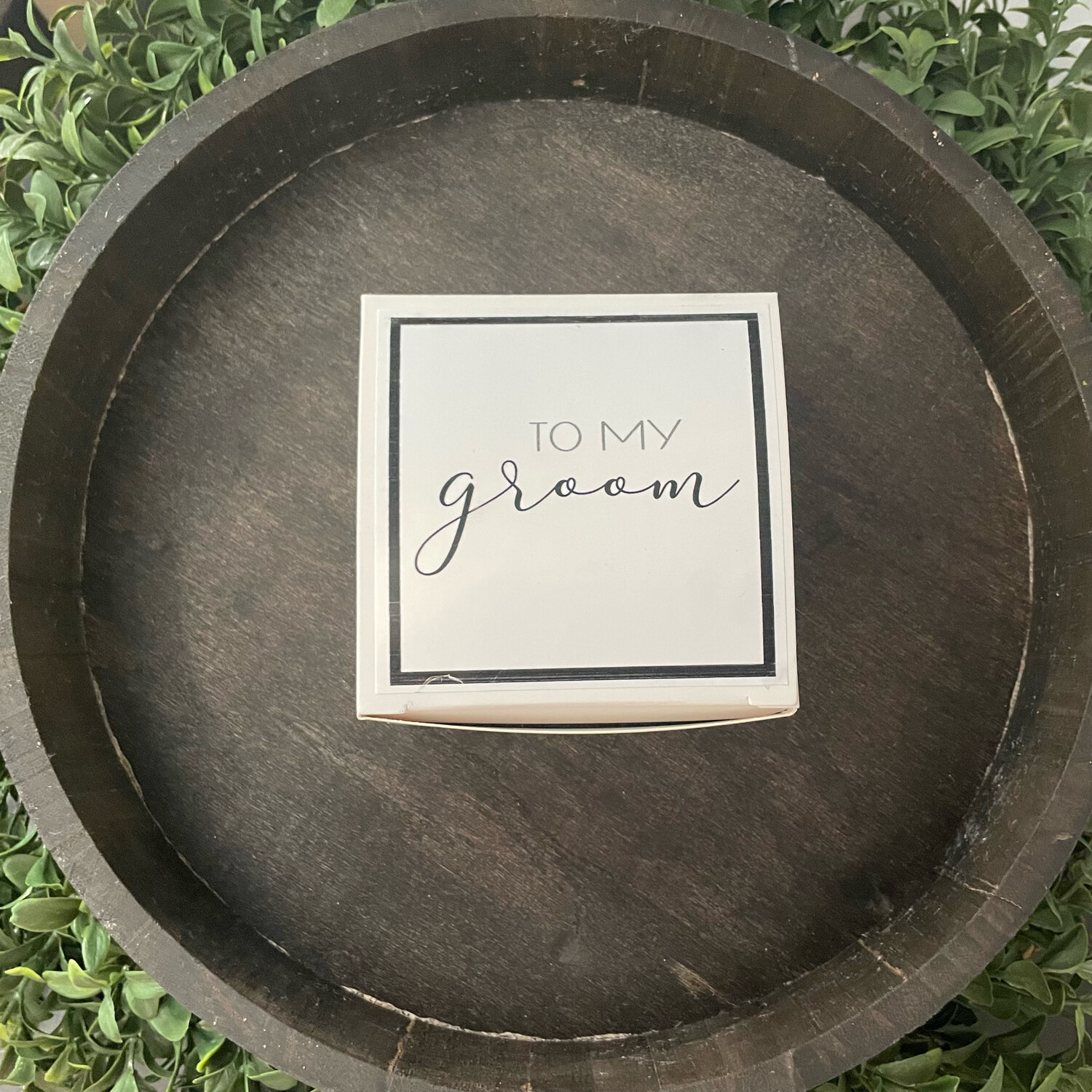 “Cold Feet” Groom’s Gift Box