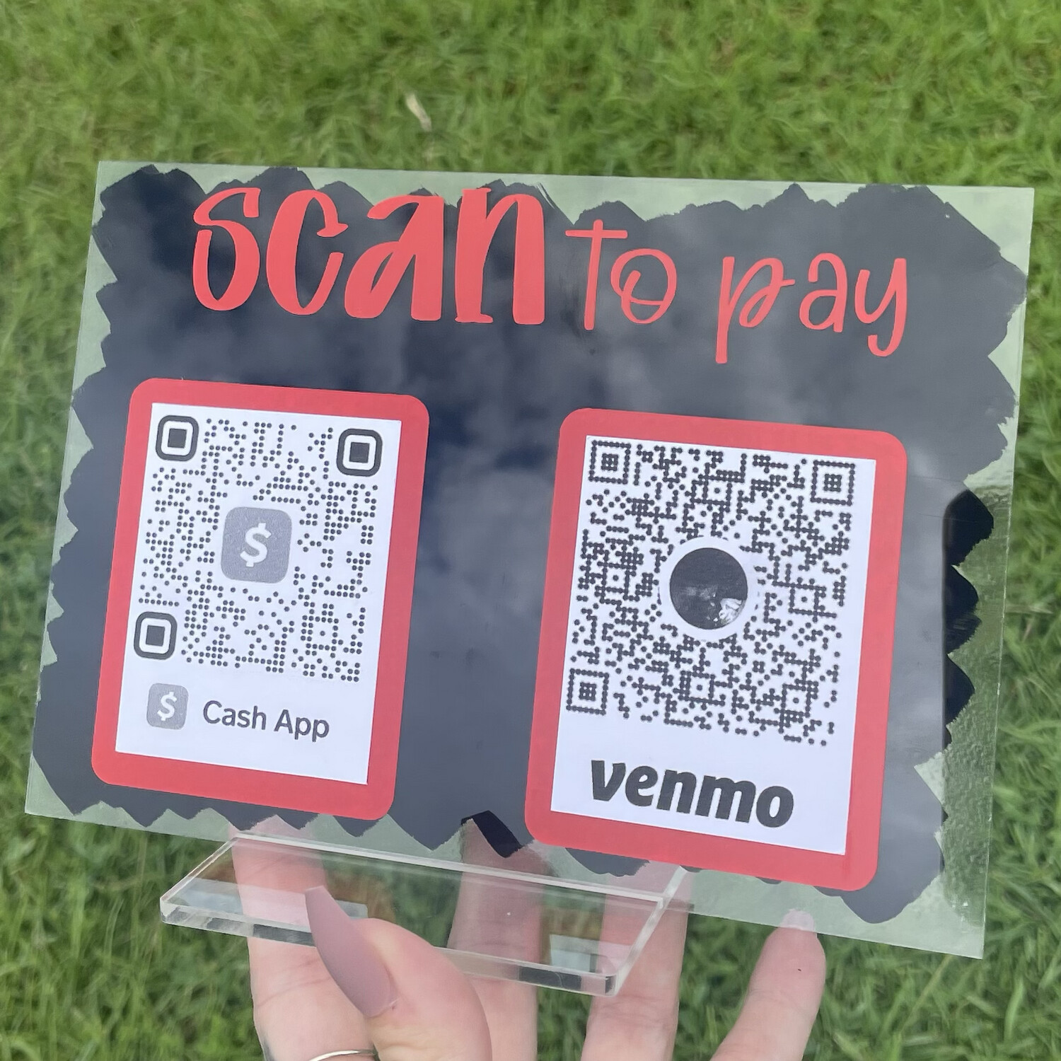 SmallBusiness QR CODE Sign