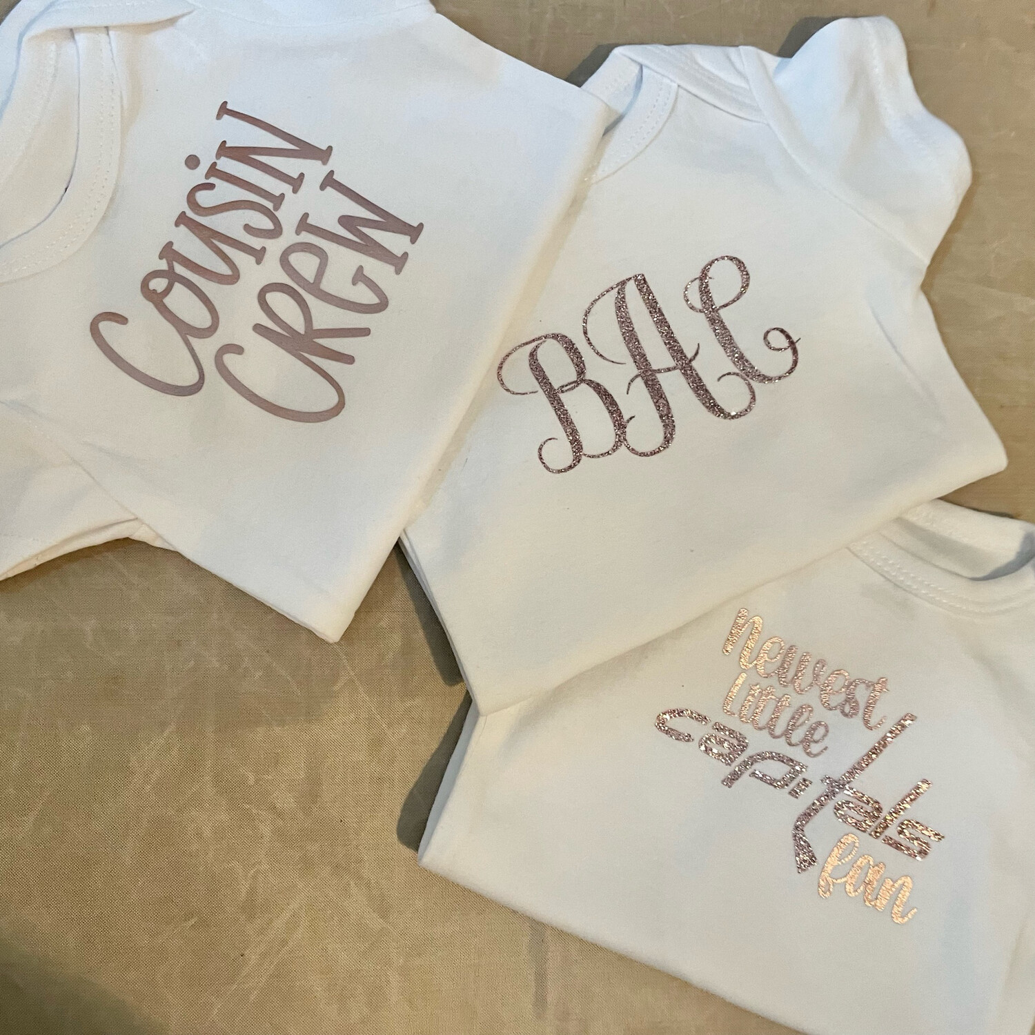 Custom Text Onesie