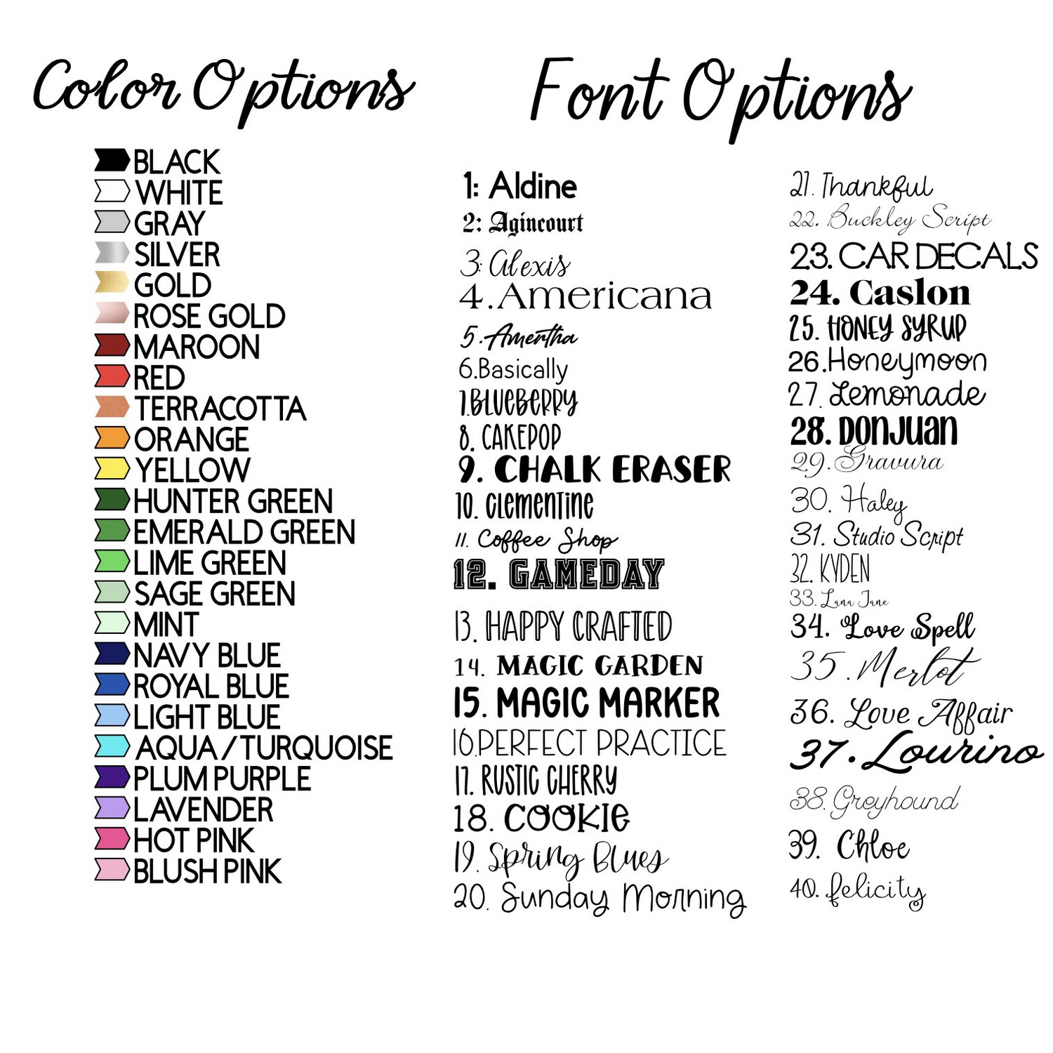 Custom Instagram Decal
