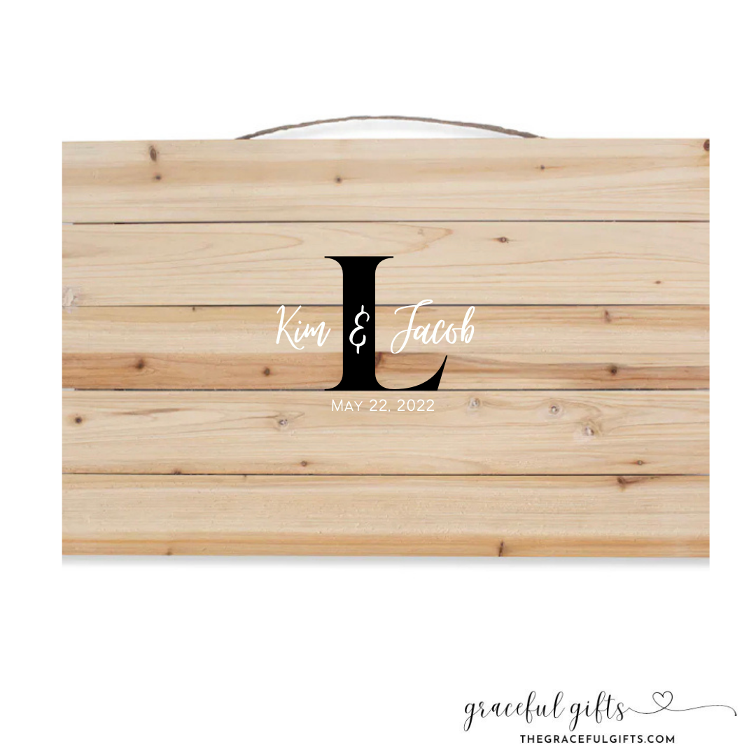 Wedding Guestbook Alternative Wooden Pallet Sign