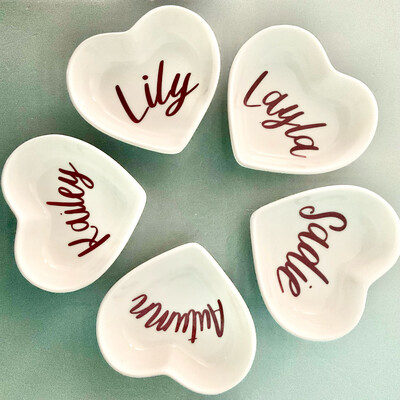 Personalized Ring Dish