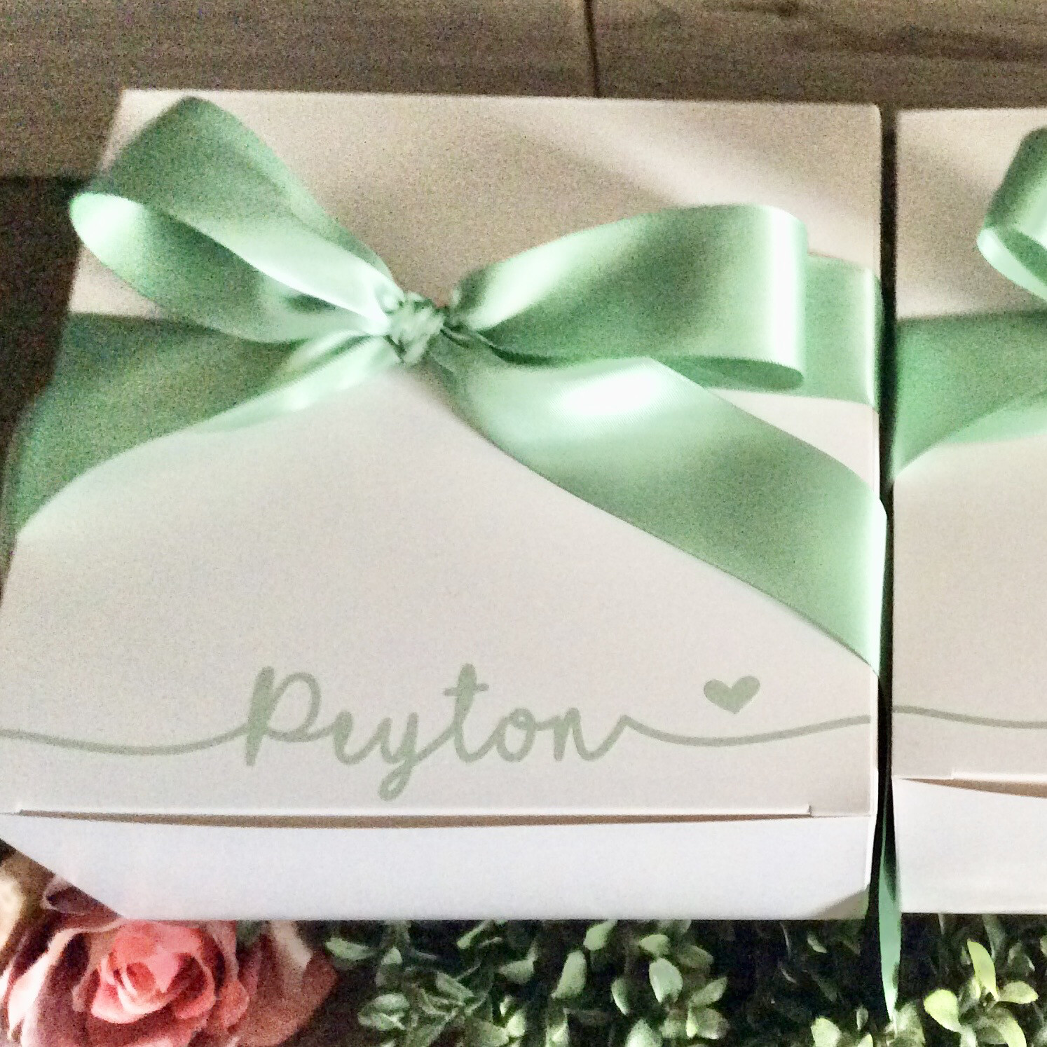 Bridesmaid Proposal / Thank You Box Filled With Gifts