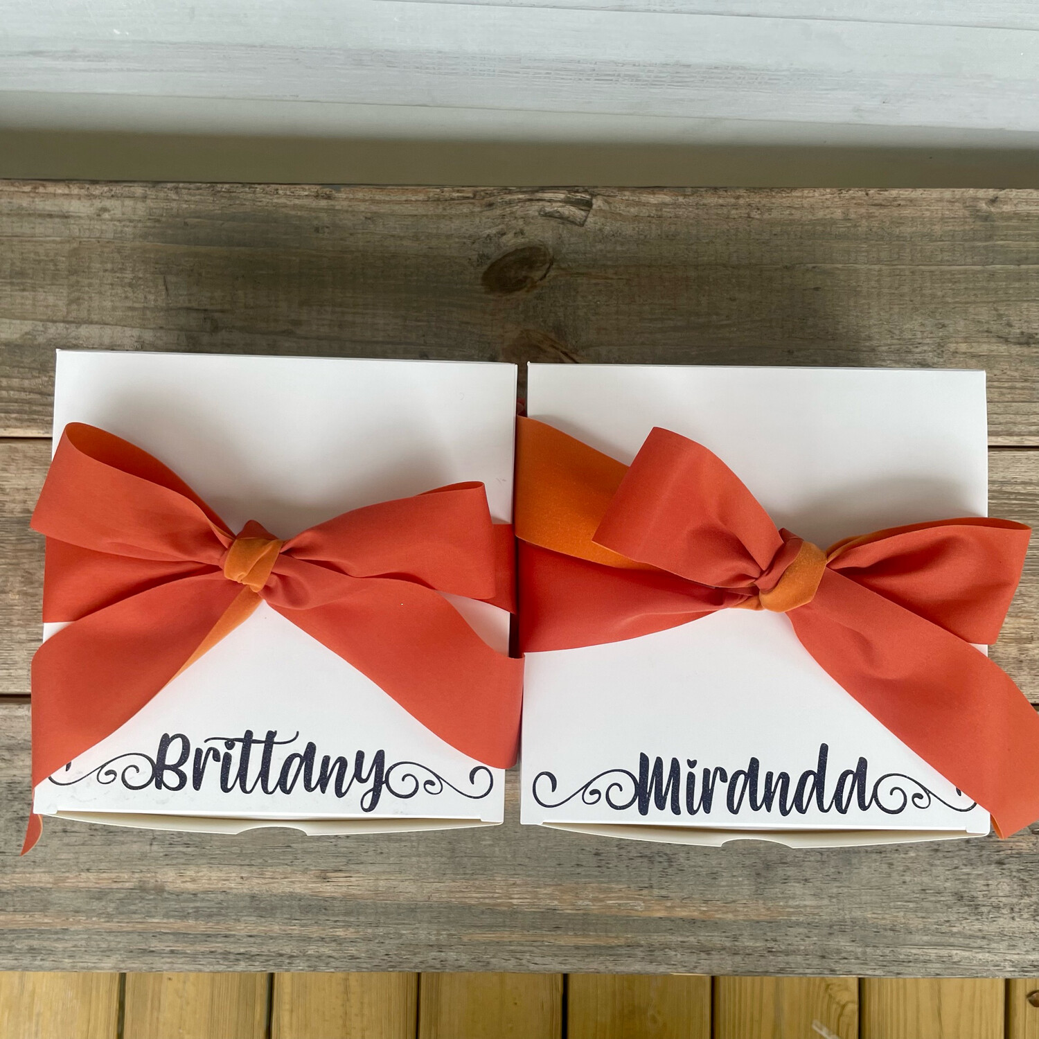 Bridesmaid Proposal / Thank You Box Filled With Gifts