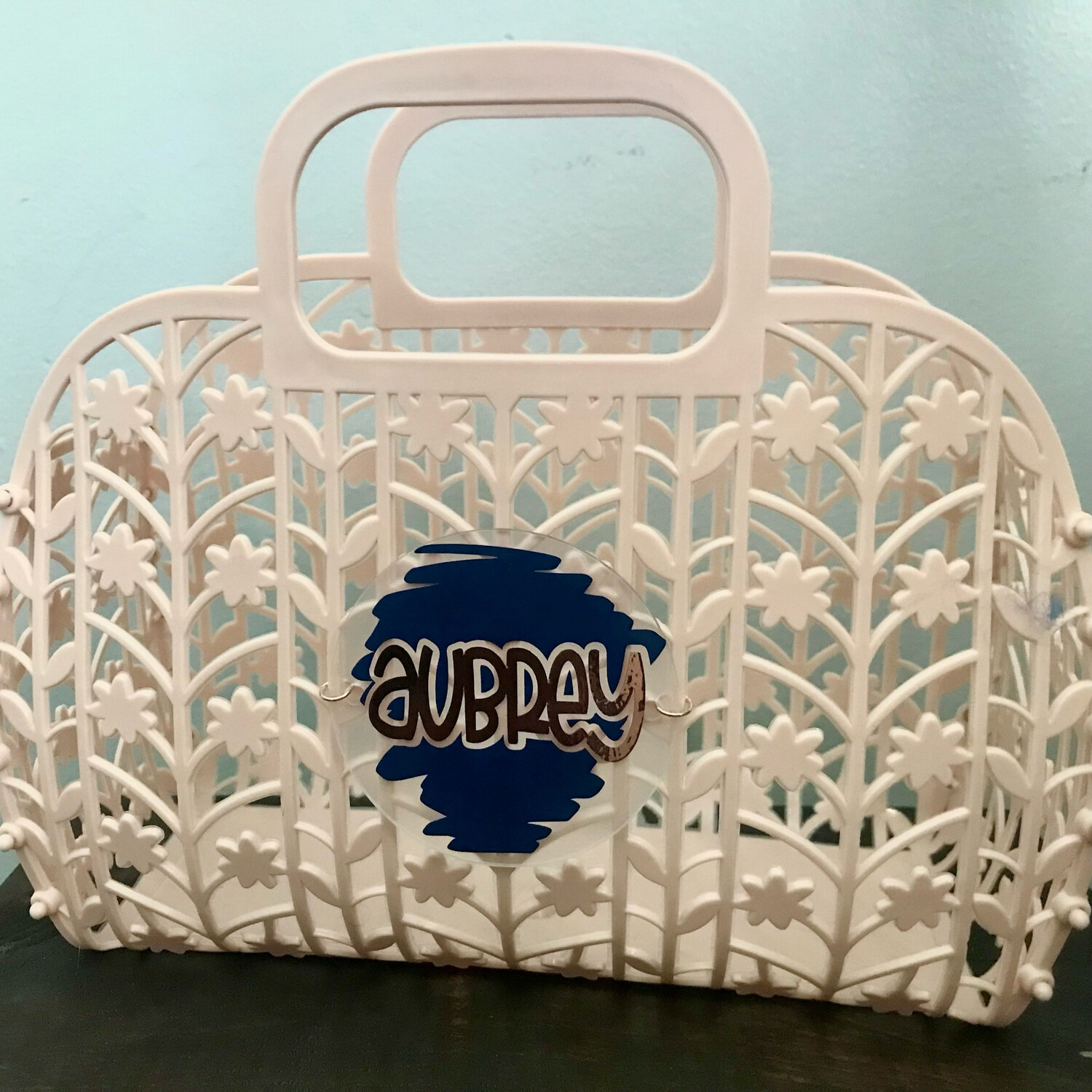 Personalized Easter Jelly Basket
