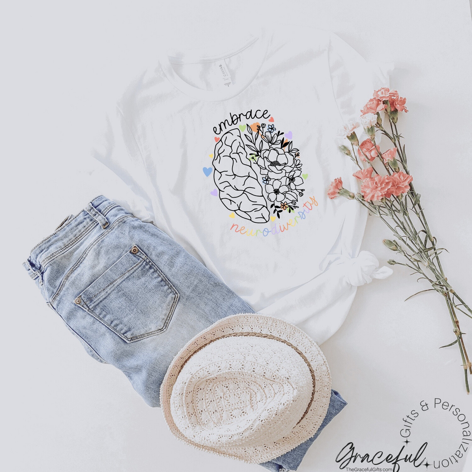 Embrace Neurodiversity T-shirt