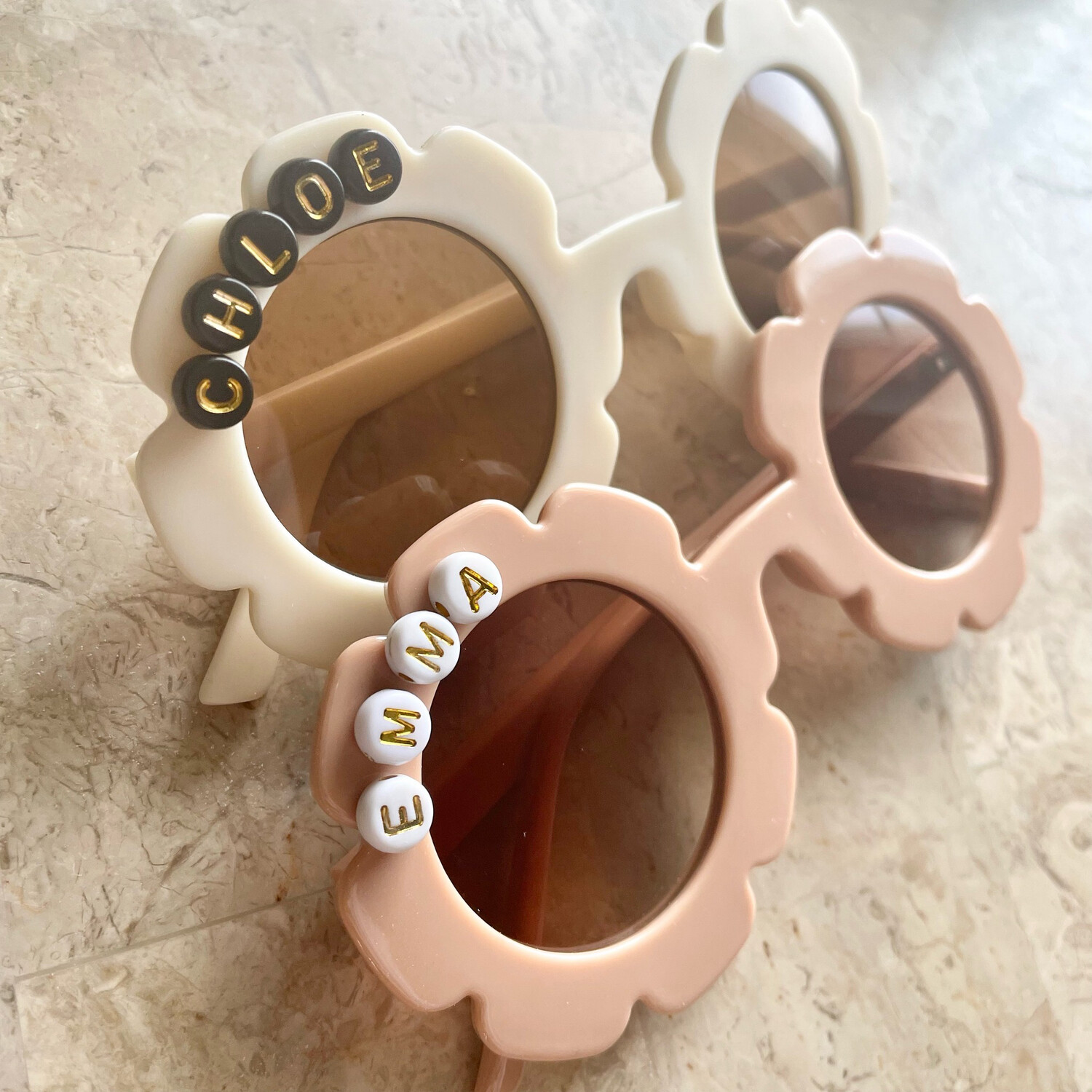 Personalized Retro Flower Sunnies