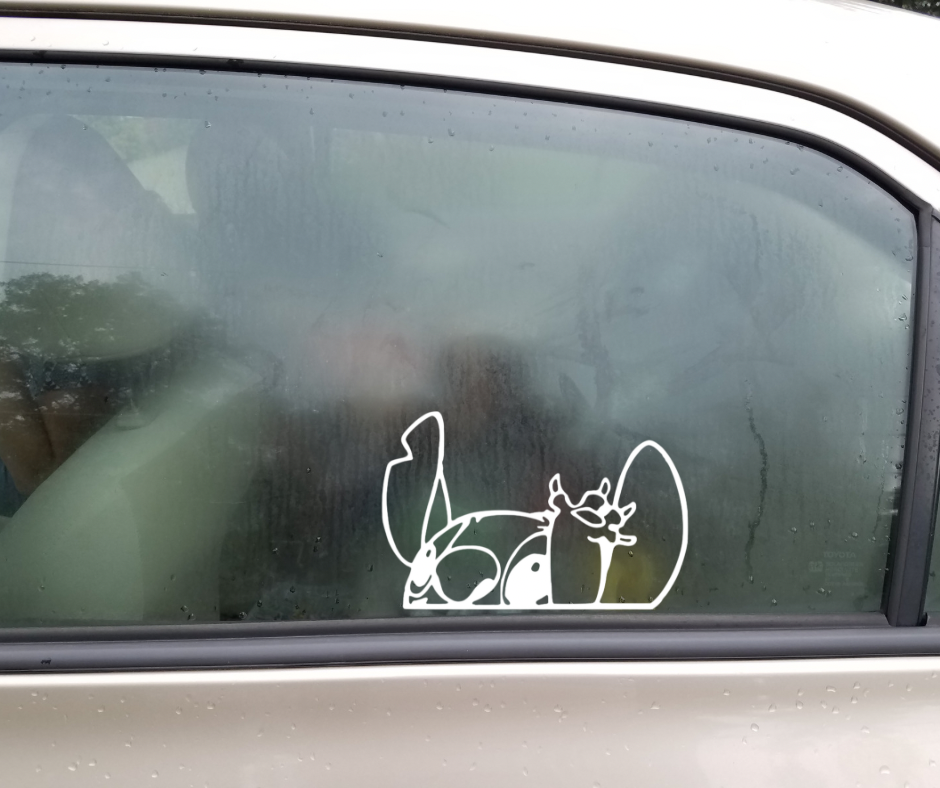 Stitch Window Decal