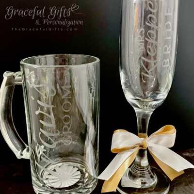 Etched Glasses Drinkware