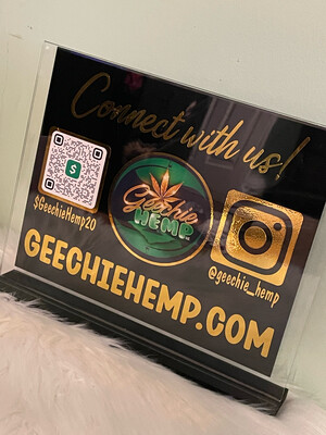 Small Business QR CODE Sign
