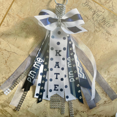 Personalized Cheer Pin Me Keychain