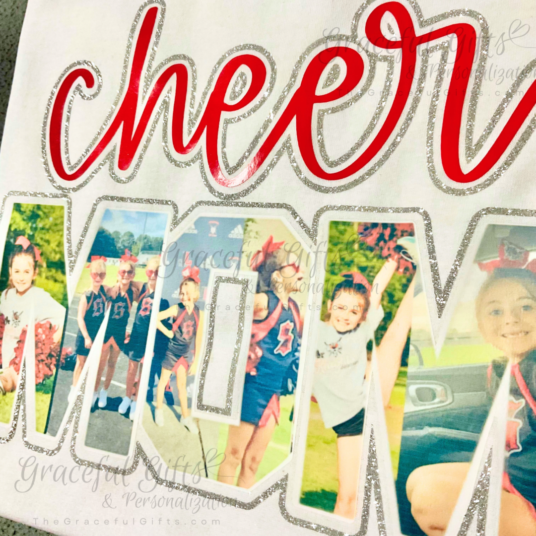 Sports Mom Photo T-shirt