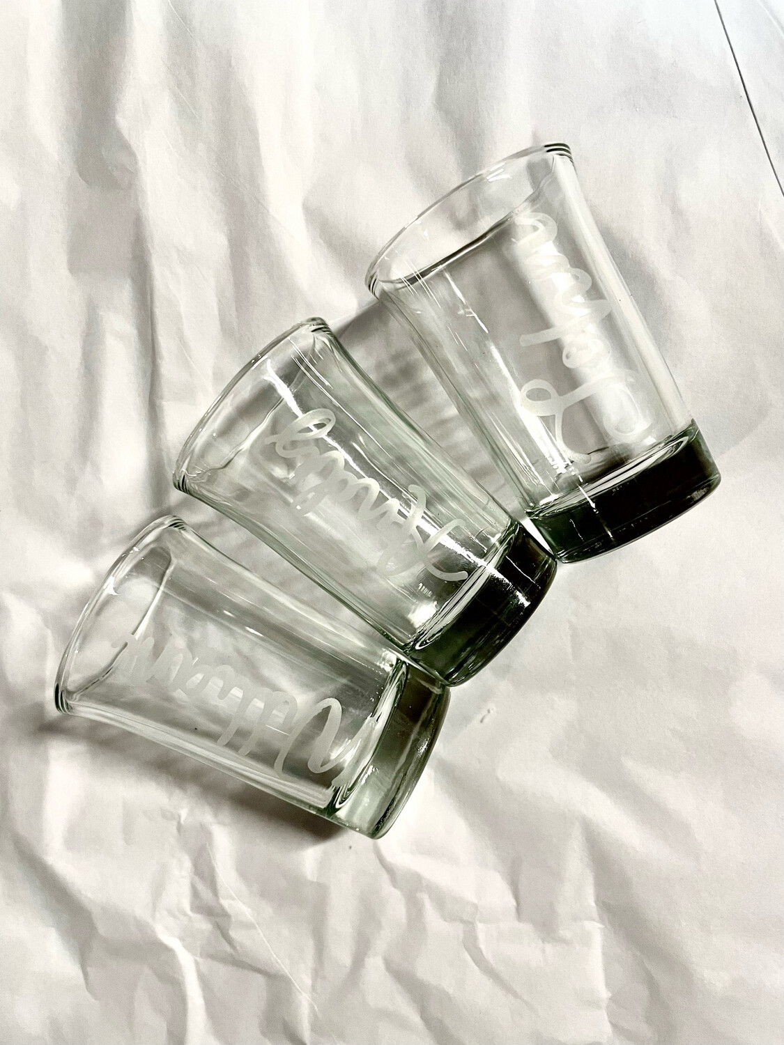 Etched Glasses Drinkware