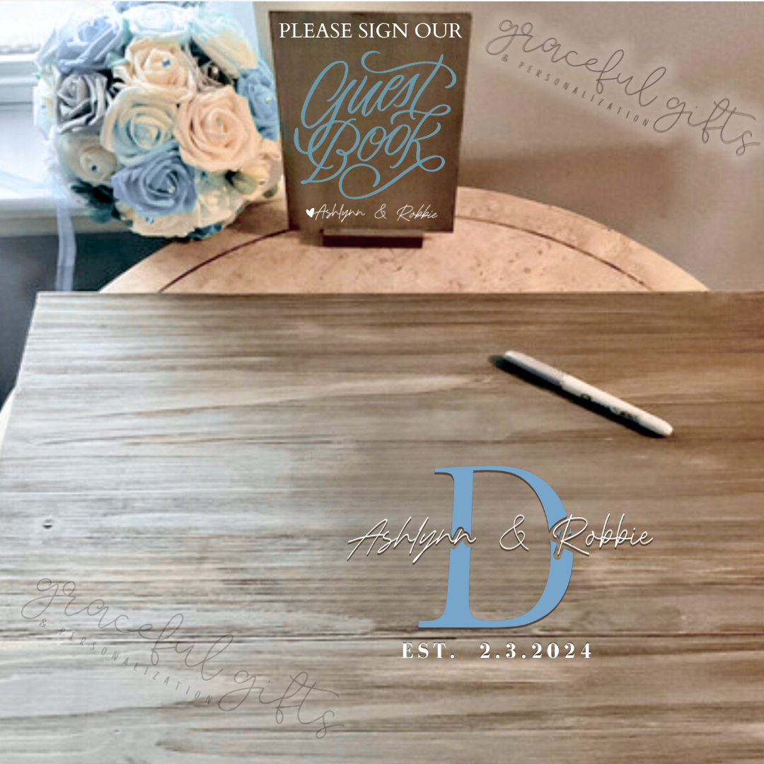 Wedding Guestbook Alternative Wooden Pallet Sign